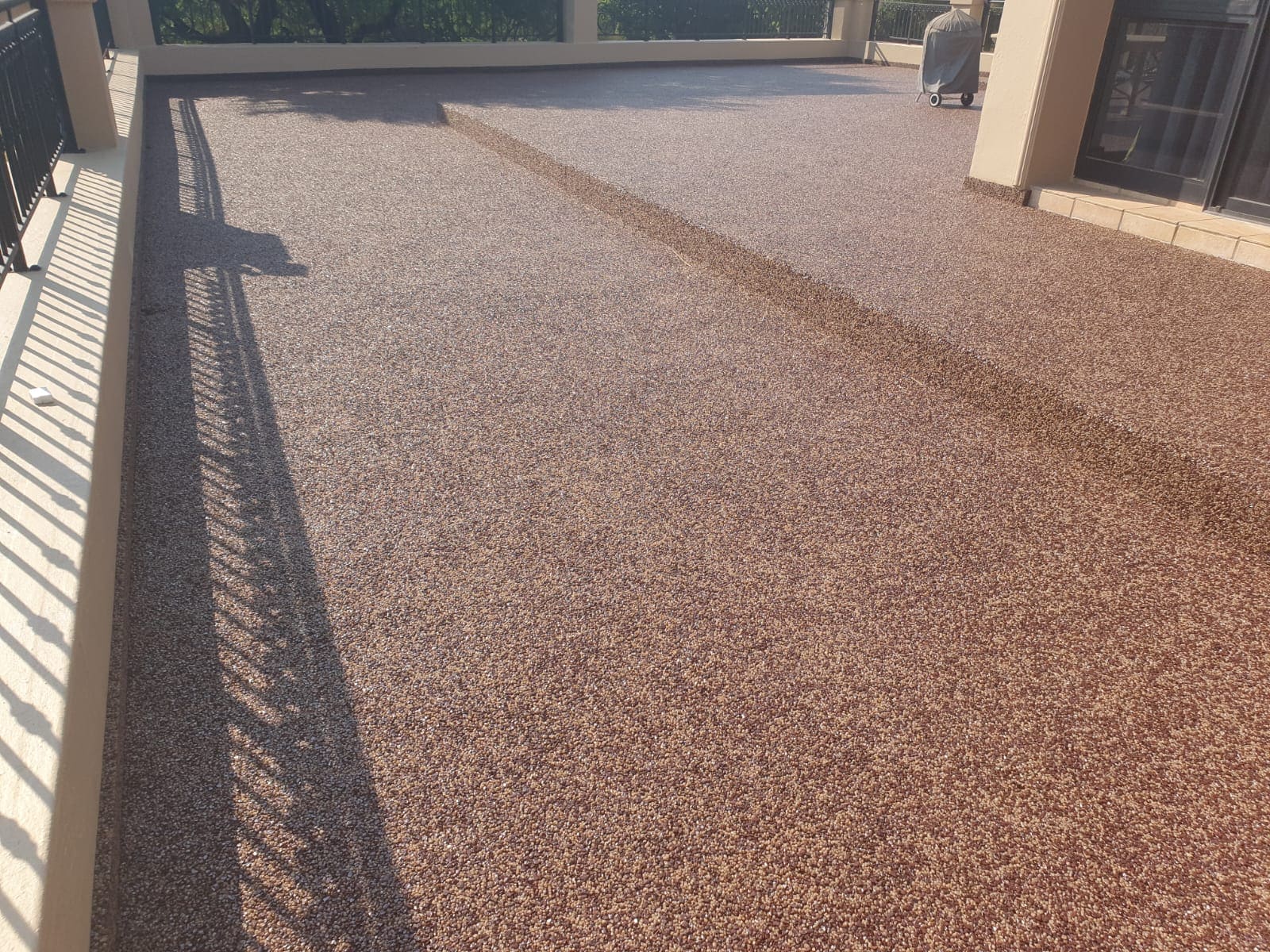 PebbleLux specialist surfacing project Jersey Channel Islands